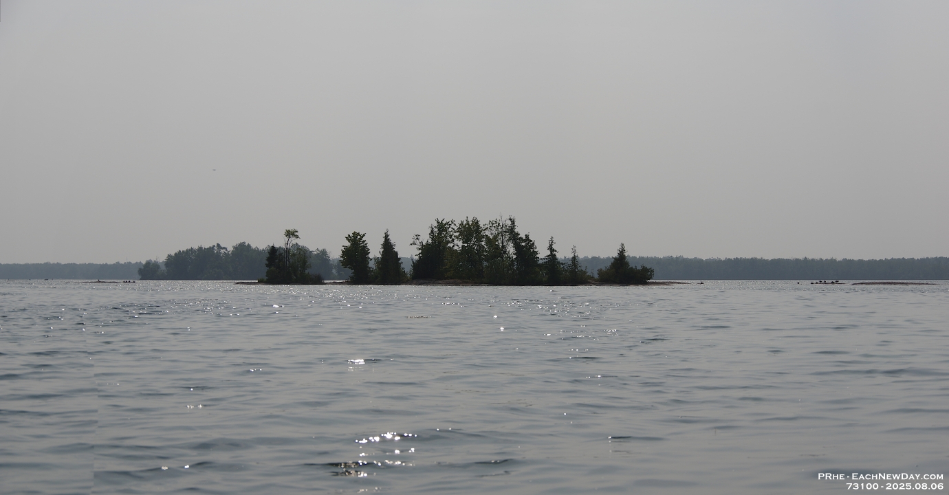 73100PaRoCrUsm - Kayak outing with John - Deb - Washago, out on Lake Couchiching